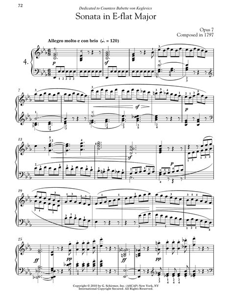 Piano Sonata No. 4 In E-Flat Major, Op. 7 (Grande Sonate)